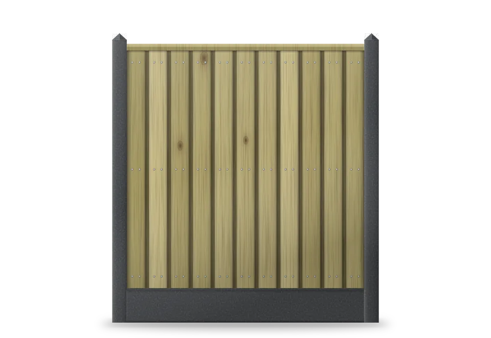 Productweergave Grenen schutting